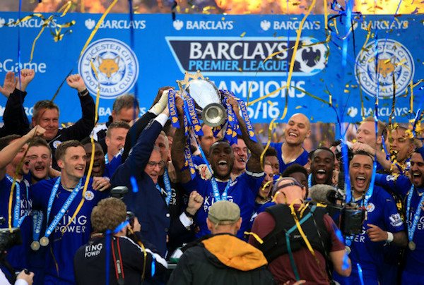 Leicester City are crowned Premier Champions c Leicester Mercury (600px * 404px)